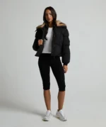 Womens Lurisia Puffer Jacket BLACK