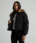 Womens Lurisia Puffer Jacket BLACK