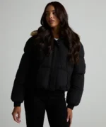 Womens Lurisia Puffer Jacket BLACK