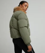 Womens Lurisia Puffer Jacket FALLEN LICHEN