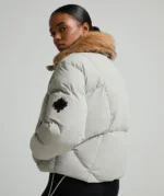 Womens Lurisia Puffer Jacket WHISPERED TAUPE