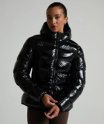 Womens Palzino Slimline Puffer Jacket BLACK 3