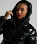 Womens Palzino Slimline Puffer Jacket BLACK 5
