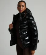 Womens Palzino Slimline Puffer Jacket BLACK