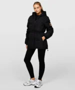 Womens Remila Puffer Jacket JET BLACK