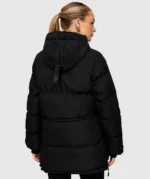 Womens Remila Puffer Jacket JET BLACK