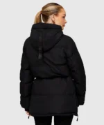 Womens Remila Puffer Jacket JET BLACK
