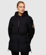 Womens Remila Puffer Jacket JET BLACK
