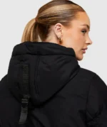 Womens Remila Puffer Jacket JET BLACK