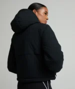Womens Sellata Borg Reversible Jacket BLACK