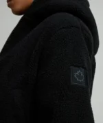 Womens Sellata Borg Reversible Jacket BLACK