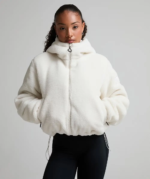 Womens Sellata Borg Reversible Jacket CLOUD DRIFT