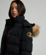 Womens Valleria Puffer Jacket BLACK