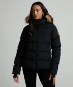 Womens Valleria Puffer Jacket BLACK