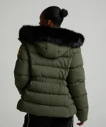Womens Valleria Puffer Jacket FALLEN LICHEN