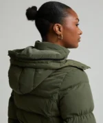 Womens Valleria Puffer Jacket FALLEN LICHEN
