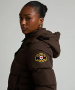 Womens Valleria Puffer Jacket MOLTON MOCHA