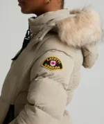 Womens Valleria Puffer Jacket WHISPERED TAUPE