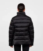 Womens Virna Slimline Puffer Jacket BLACK