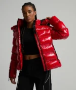 Womens Virnaro Slimline Puffer Jacket ENGINE BLAZE