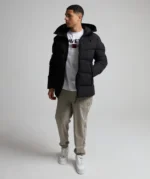 Zeoti Puffer Jacket BLACK
