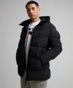 Zeoti Puffer Jacket BLACK