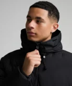 Zeoti Puffer Jacket BLACK